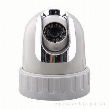 H.264 420TVL Dome Security IP Camera, Wireless, Audio, 3G/Wi-Fi Compatibility
